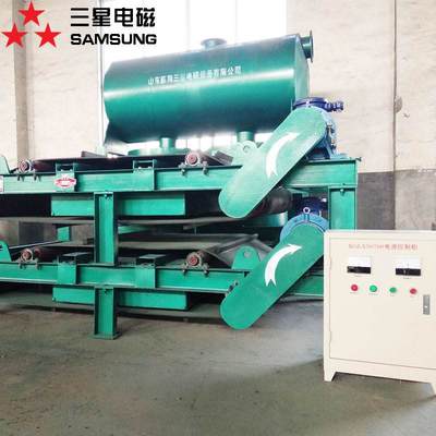 悬挂带式自卸除铁器RCYD系列永磁自卸式除铁器临朐电磁除铁器厂家