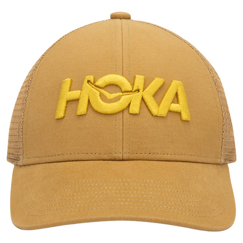 HOKA绣花LOGO棒球帽户外