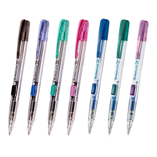 日本Pentel派通学生铅笔PD105T 侧按出芯自动铅笔0.5mm/0.7mm快捷出芯不易断铅防滑笔握带橡皮学生考试练字