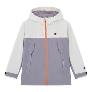 【三防加绒】Champion冠军冬季新款男女童装保暖户外拼接拉链外套