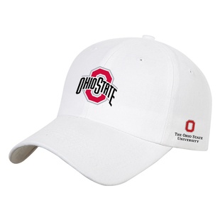 美国俄亥俄州立大学可定制名校logo图案户外复古男女棒球帽鸭舌帽