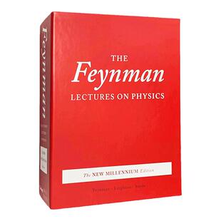 现货 英文原版 费曼物理学讲义 合集3册 精装 Feynman Lectures on Physics, boxed set 9780465023820