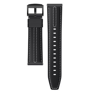 适用华为gt6表带gt5pro手表男士watchgt4原装同款复合素皮gt3腕带watch5按键款专用运动2E新款按压式智能buds