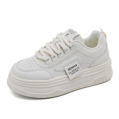 森马小白鞋女厚底增高松糕鞋