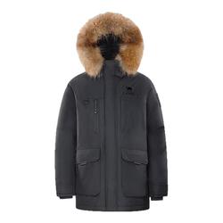 鹅绒骆驼羽神Ultra 男装加厚工装三防派克鸭绒羽绒服短款冬季外套