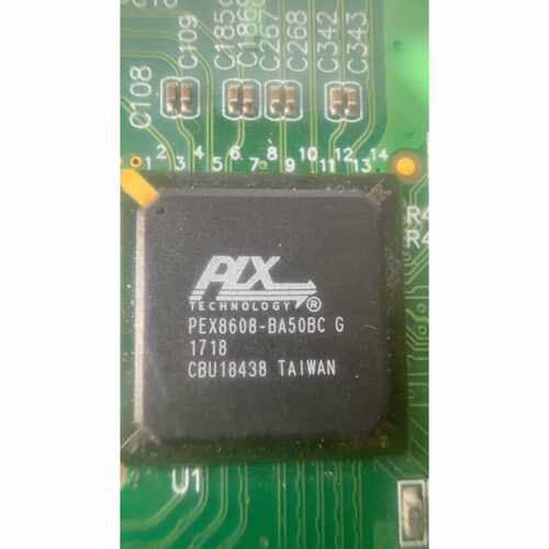 溢价-PLX PEX8608-BA50BC G芯片，3个FRESC