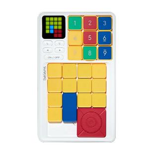 贝恩施超级数字华容道小学生闯关滑动拼图益智玩具磁力积木电子版