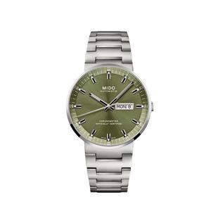 【自营】中古全新未使用美度指挥官系列男表机械手表绿盘夜光手表