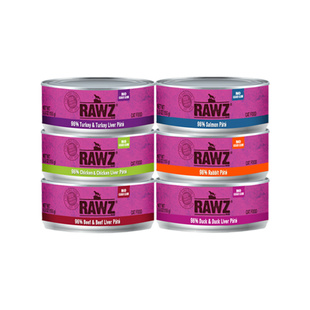 RAWZ罗斯Shreds肉丝鲜肉高汤无谷主食猫罐头85g155g