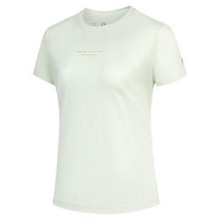 乔丹短袖t恤女士2026夏季新款商场同款亲肤短款冰丝防晒透气上衣