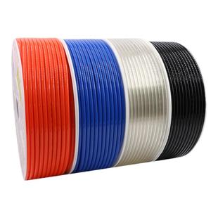 高压气管PU管10mm空压机6汽管子12气动软管透明8MM厘气泵管16气绳