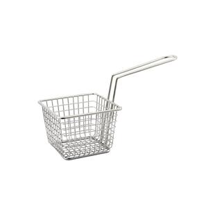 树可炸篮304不锈钢漏勺油炸网篮滤油薯条捞面炸锅网滤网油炸漏网