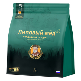 椴树蜜俄罗斯原装进口阿索夫独立包装方便携带纯正百花蜜冲饮168g