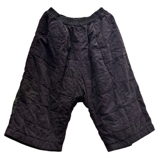 《樆木布衣》老土布七分棉裤