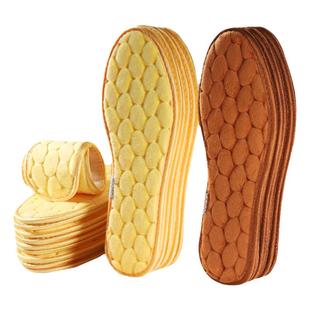 3双加绒保暖鞋垫男女士加厚软底舒适冬季吸汗防臭透气绵羊毛皮鞋