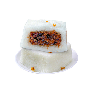 鹿有有淮扬米糕枣泥方糕特产早餐半成品小吃糯米发糕点心红枣蒸糕