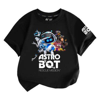 宇宙机器人游戏周边纯棉t恤