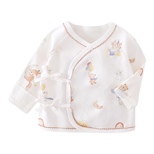 蓓茵可新生儿半背衣初生婴儿a类纯棉产房52码四季款59码宝宝衣服