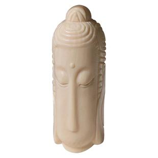 冰料原色猛犸象牙长脸佛肉牌背云星月金刚菩提手串DIY文玩配件