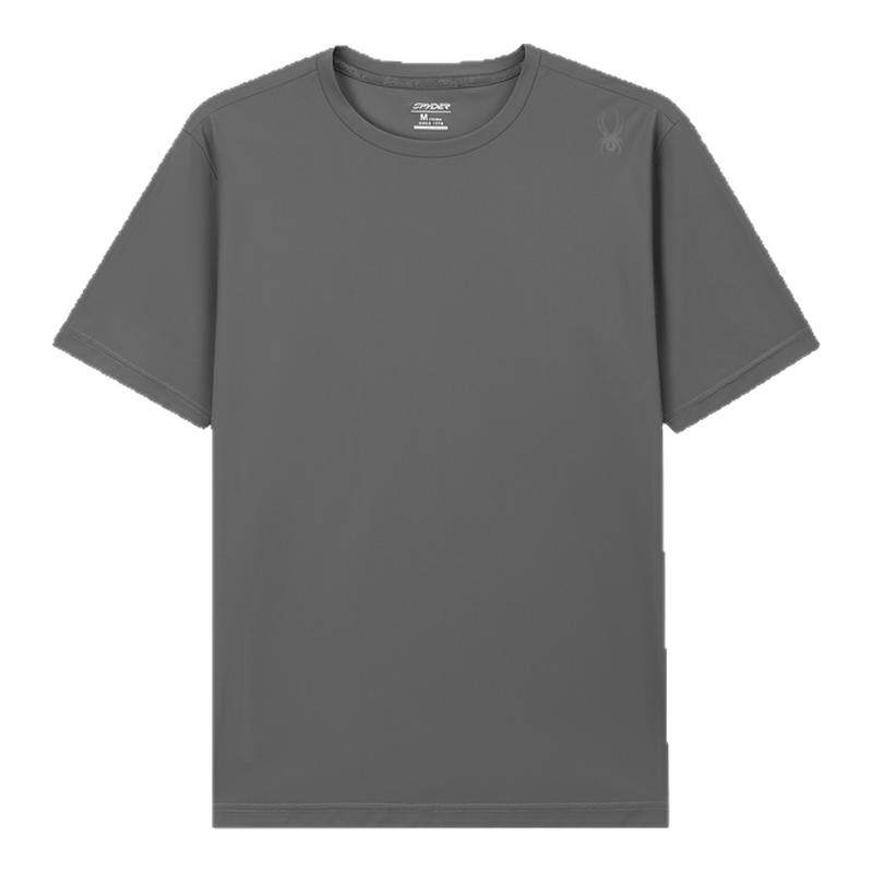 SPYDER蜘蛛短袖T恤男夏季体恤篮球训练服健身上衣男25ES453M