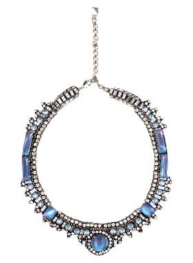 nocturne捷克水钻原创项链