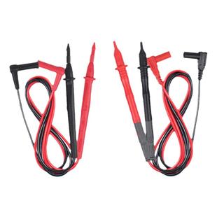 德力西2000V万用表笔线通用特尖硅胶加长测试棒数字指针防冻探头