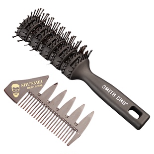 梳子男士专用吹头发型排骨梳卷发梳背头蓬松造型梳神器女家用定型