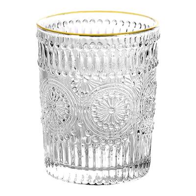 好看的玻璃水杯啤酒杯子家用