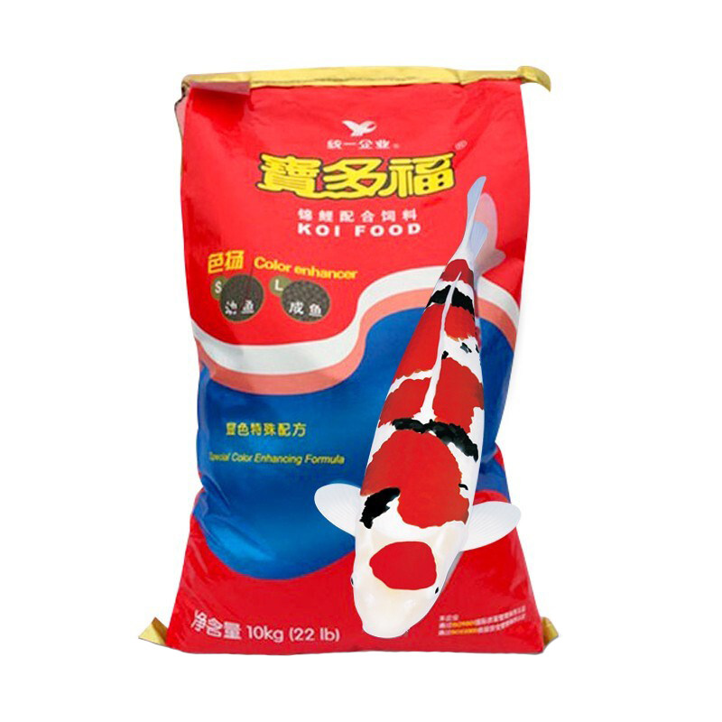 统一宝多福锦鲤饲料主食育成色扬