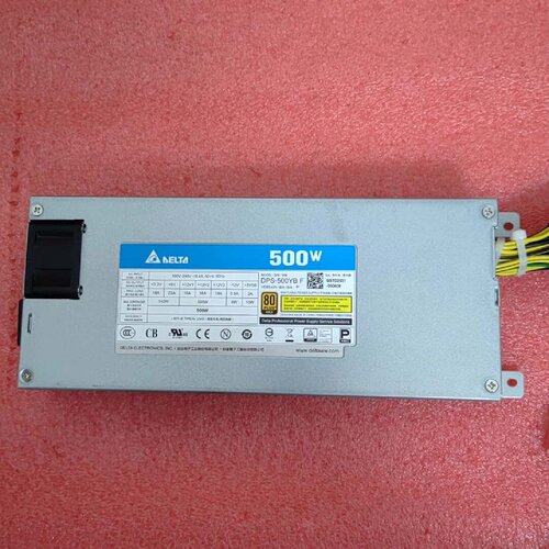 原装台达1U500W电源DPS-500YBF额定功率500W