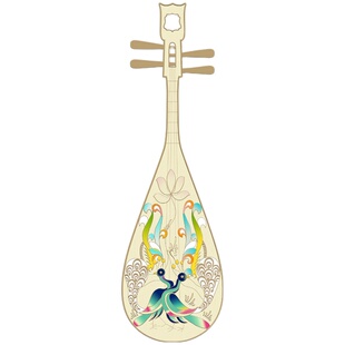 敦煌研究院 琵琶弦音金属书签  古典文艺中国风 送女生文创礼物