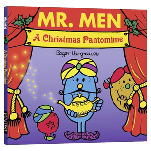 奇先生妙小姐系列 圣诞哑剧英文原版绘本Mr. Men A Christmas Pantomime品行习惯情商管理儿童启蒙课外阅读读物进口英语故事书