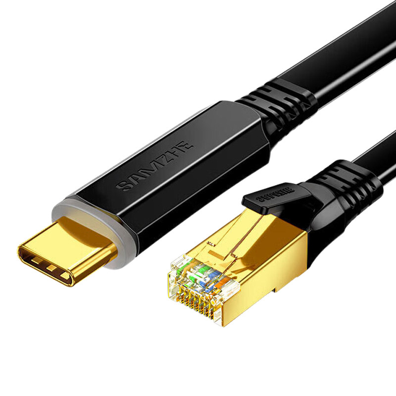 山泽Console调试线USB/Type-C转RJ45控制转换线交换机路由配置线