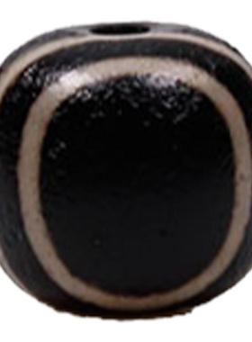 天然玛瑙西藏线天珠散珠配饰风化包浆手链项链佛珠串隔腰珠顶珠