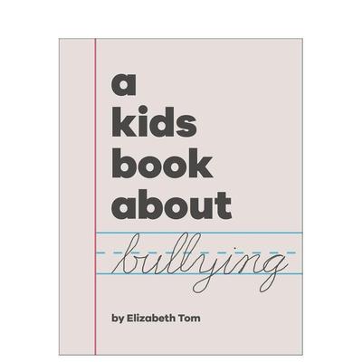 【预售】【儿童之书】欺凌 A Kids Book About Bullying 原版英文心灵励志