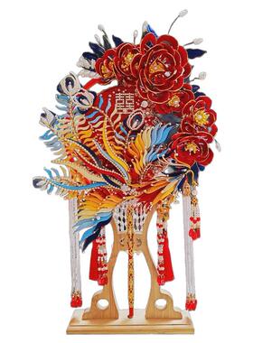 非遗缠花团扇凤凰DIY材料包