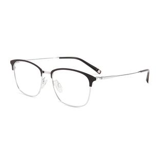 CHARMANT夏蒙眼镜架钛合金眉框可配近视度数眼镜框GA38215 38212