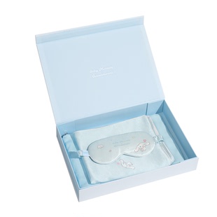 SILKY MIRACLEx Cinnamoroll玉桂狗联名真丝枕套眼罩旅行套组礼盒