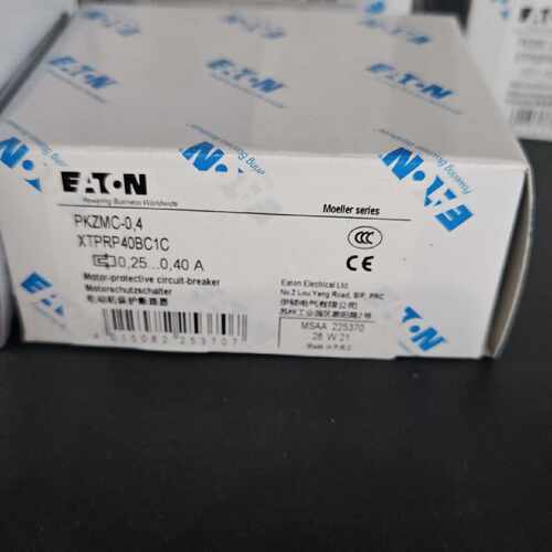 议价伊顿穆勒PKZMC-0,4马达保护断路器原装正品EATON标非MOELLER