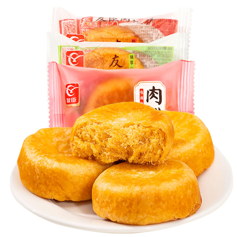 友臣肉松饼面包糕点心休闲小零