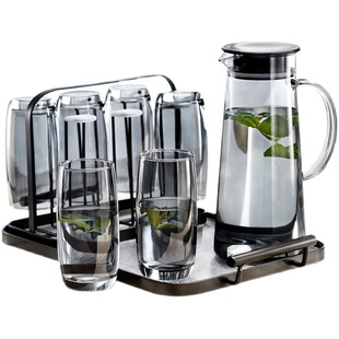 Ocean进口玻璃杯套装家用高级感客厅待客轻奢高颜值喝水杯子茶杯