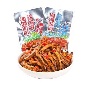 【22g大包】渔湘四海小鱼仔湖南特产毛毛鱼香辣糖醋味追剧零食鱼