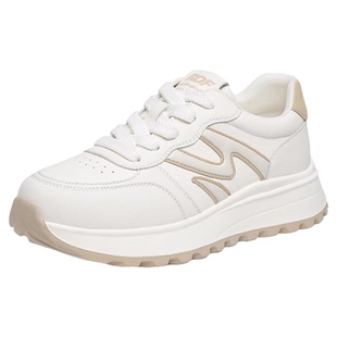 红蜻蜓小白鞋2026春季新款女鞋厚底增高运动鞋时尚休闲鞋阿甘女鞋