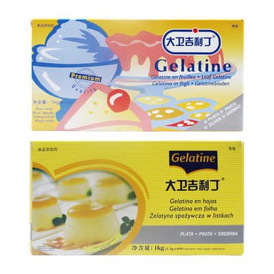 大卫吉利丁片凝胶片1kg