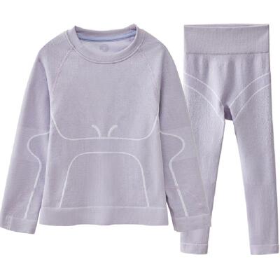 Q21儿童羊毛保暖内衣套装家居服