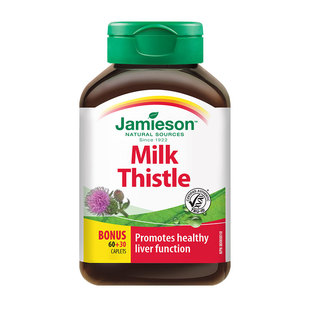 Jamieson健美生奶蓟草水飞蓟片熬夜必备护旰90片 加拿大解救神器