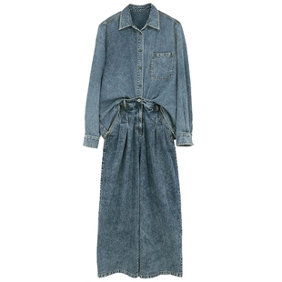 YOUWEI【优惠专属】牛仔连体裤 老派休闲简约Y6223301