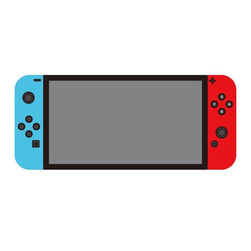 马里奥贴纸儿童房间布置游戏手柄墙面装饰switch任天堂电视机背景