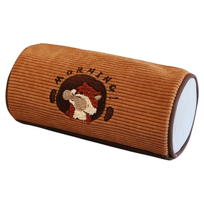 美卡瑞圆筒树木PU松鼠笔袋