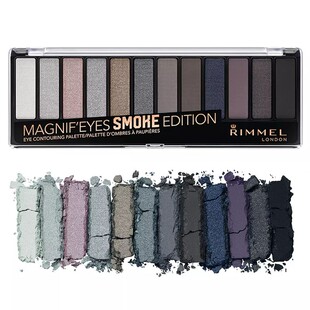 英国Rimmel/芮谜伦敦魅力十二色眼影盘12色搭配